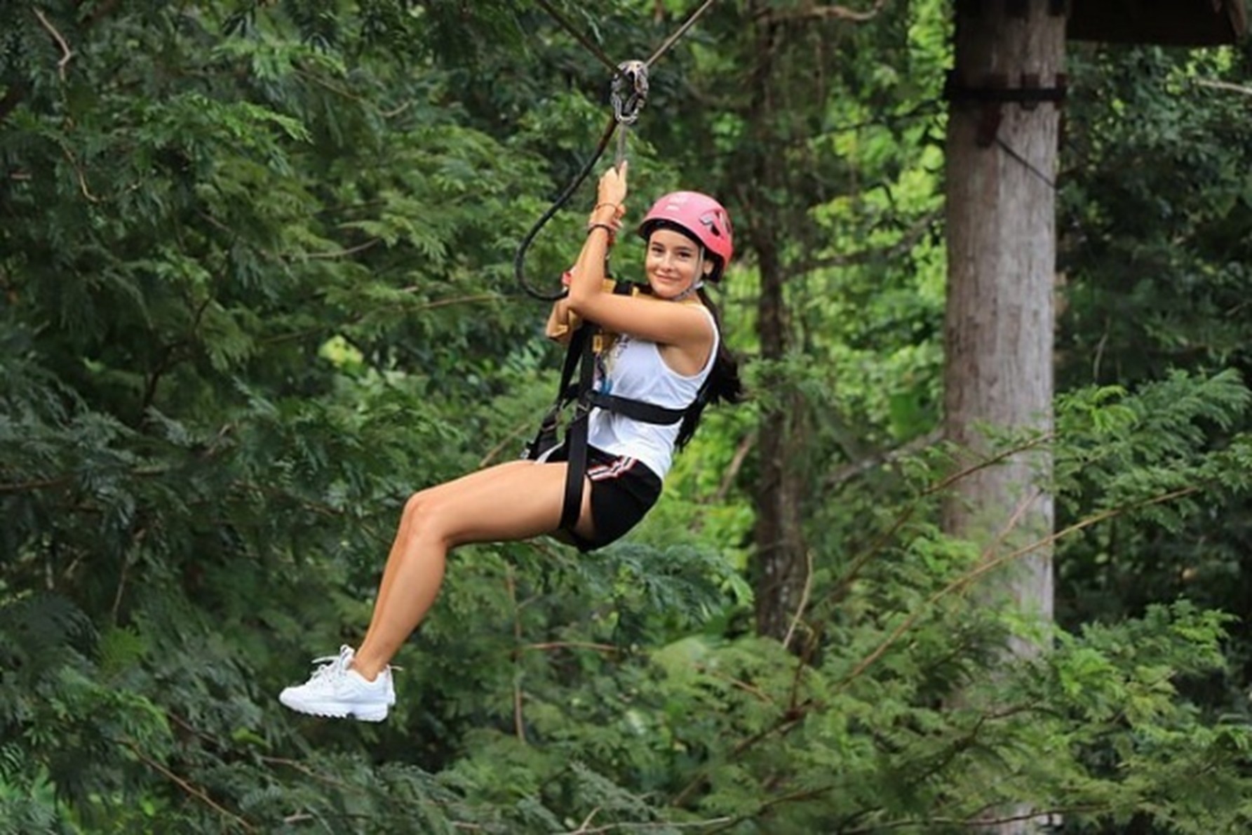 Zip-lining challenge