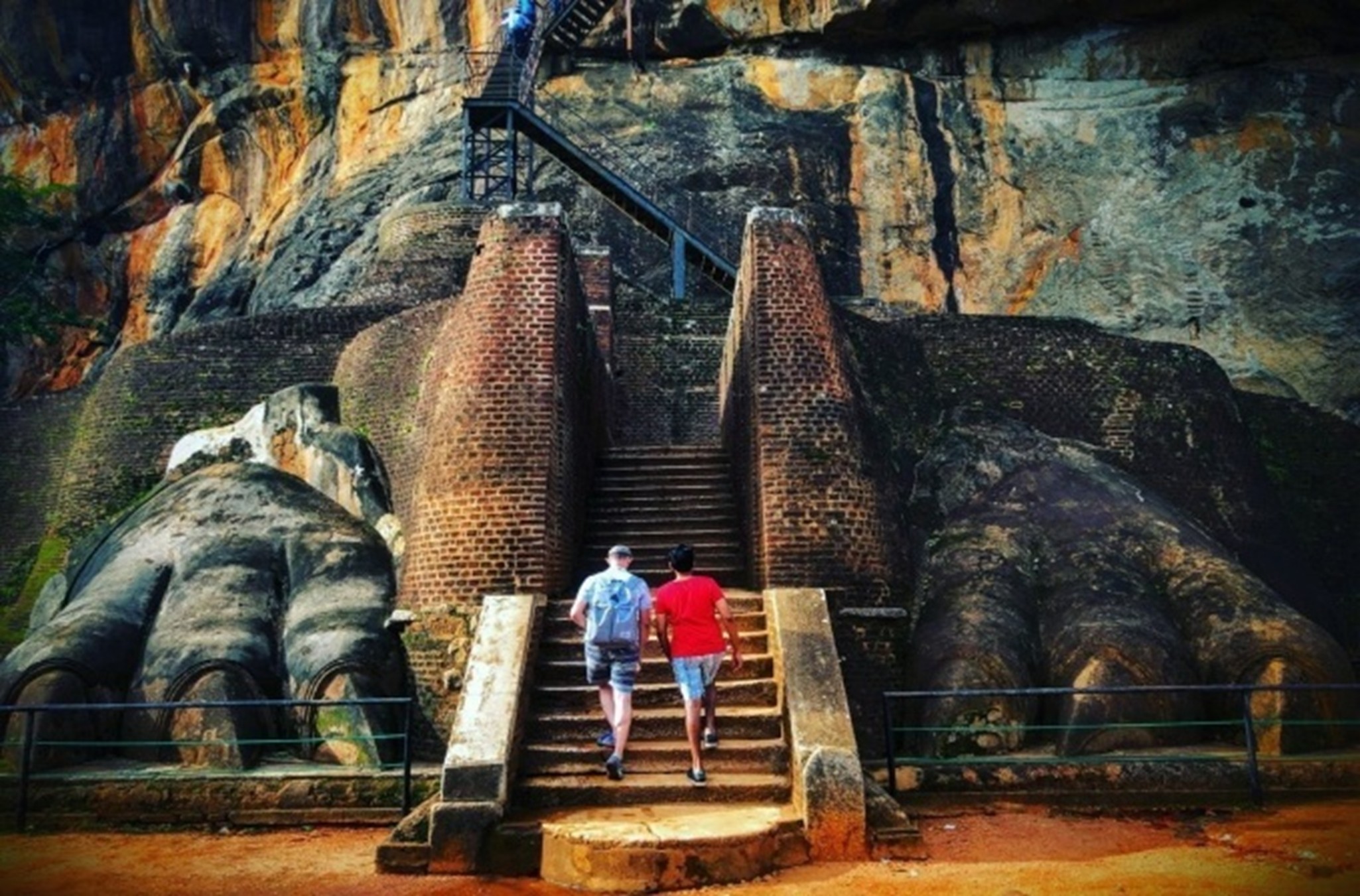 Sigiriya Rock Fortress Entrance