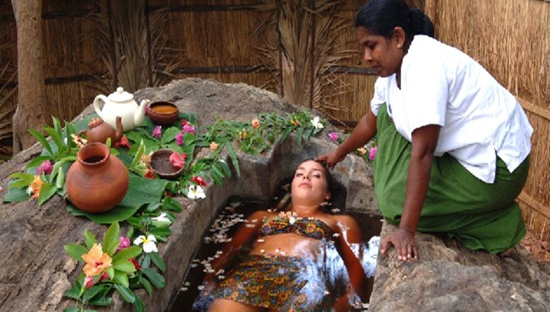 herbal bath