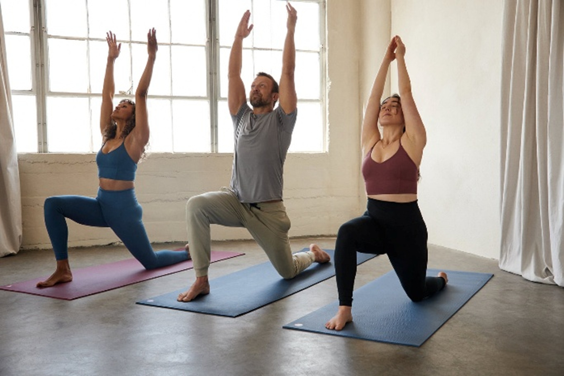 Yoga session