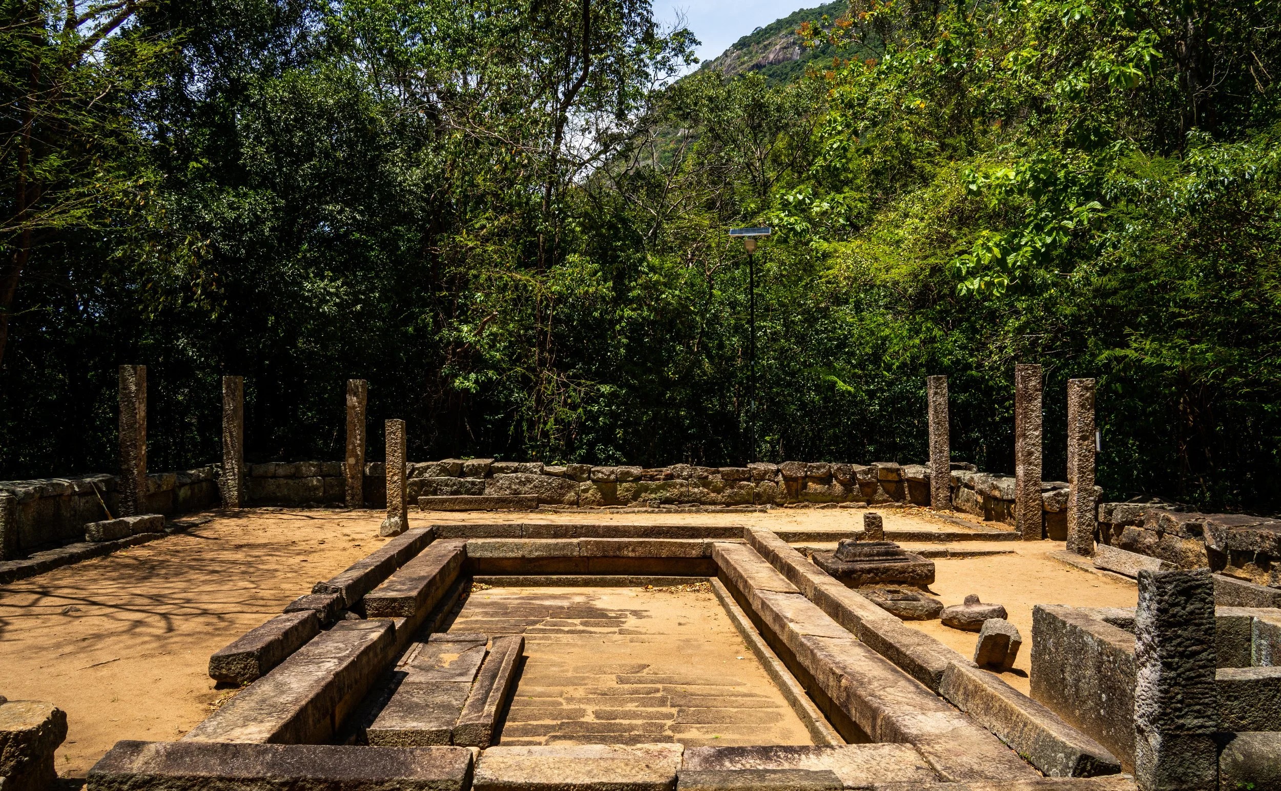 Ritigala Monastery Ruins