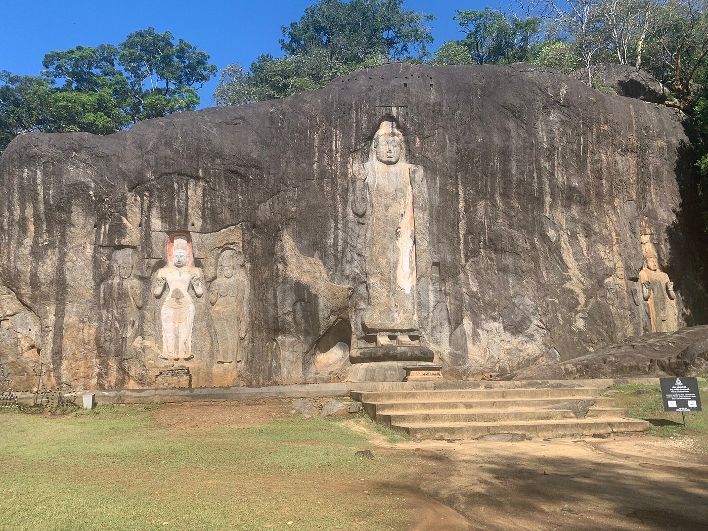 Buduruwagala Rock Carvings