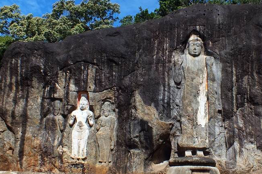 Buduruwagala Ancient Rock Carvings