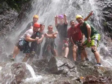 waterfall rapelling