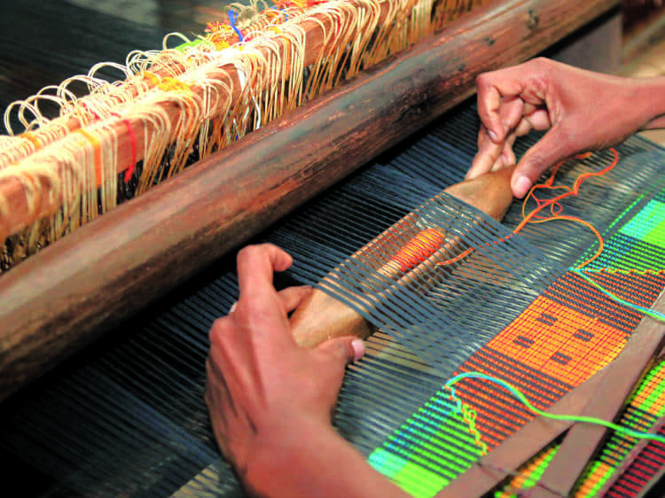 Lankan Weaving Techniques