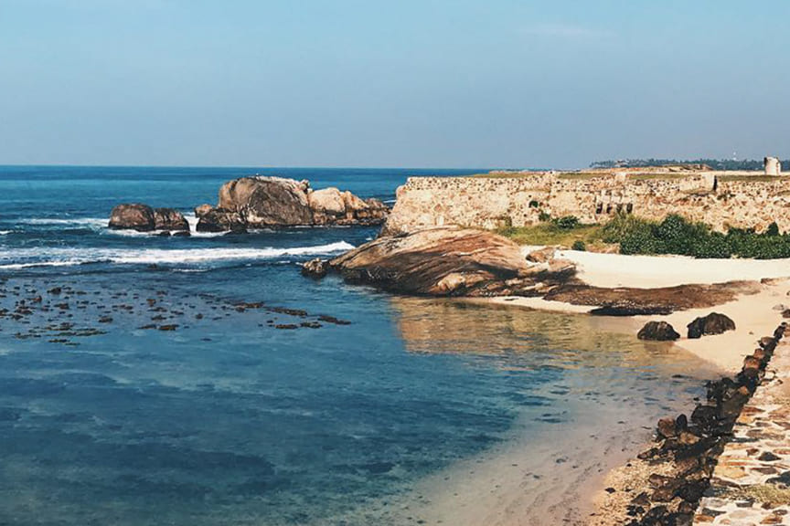 Galle Fort Beach